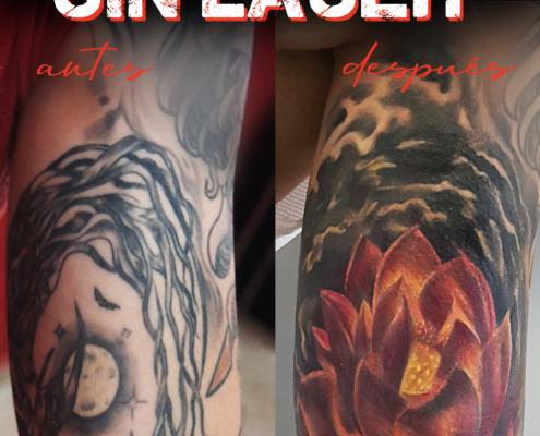 tatuaje cover up sin eliminacion con laser valencia