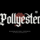 Tipografía Tatuajes Pollyester – Blackletter