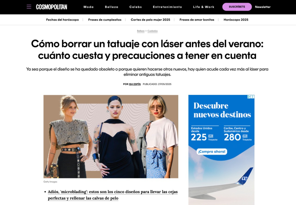 entrevista borrar tatuaje